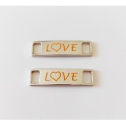 Marbet - Silver Decorative Tags - Love